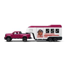 Schleich SCH42705 Figura de camioneta y remolque ecuestre grande Horse Club Series
