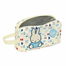 Safta Portadesayunos Termo Reutilizable con Recipiente de Agua Miffy 'Buddy' 21,5x12x6,5 cm para Niños +3 Años