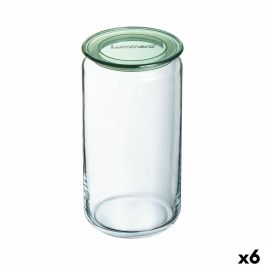 Tarro Luminarc Pure Jar Verde Vidrio 1,5 L (6 Unidades) Precio: 39.7969. SKU: B1BC828L69