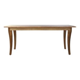 Mesa Comedor Romantico DKD Home Decor Marron 90 x 76 x 180 cm Mesa Comedor Romantico DKD Home Decor Marron 90 x 76 x 180 cm
