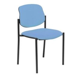 Silla Piqueras Y Crespo Villalgordo Confidente Chasis Negro Asiento Y Respaldo Tapizados Bali Azul Cielo Precio: 138.69000035. SKU: S5704125
