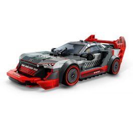 LEGO 76921 Coche de Carreras Audi S1 e-tron quattro Speed Champions, réplica 2022. Incluye minifigura y techo desmontable. Para +9 años.