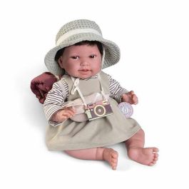 Muñeca recíen nacida pipa exploradora 42 cm cuerpo tela Muñeca recíen nacida pipa exploradora 42 cm cuerpo tela