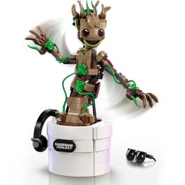 LEGO 76297 Marvel El Baile de Baby Groot, Juguete para construir animado para niños