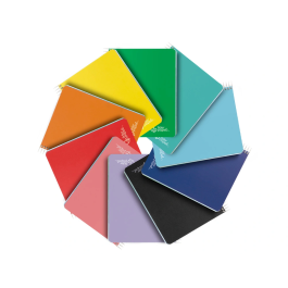 Liderpapel Cuaderno Espiral A5 Micro Witty Tapa Dura 120 Hojas 90gr Rayas Horizontales 8mm Colores Surtidos