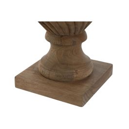 DKD Home Decor Lámpara Sobremesa Item Home Madera Y Yute 47 x 87 x 47 cm