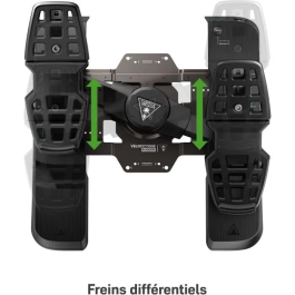 Turtle Beach TUR0731855007189 Pedales de Dirección Universales VelocityOne Rudder