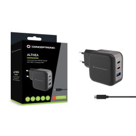 Cargador Pared Conceptronic Althea17B 67 W 2X Cargador Pared Conceptronic Althea17B 67 W 2X