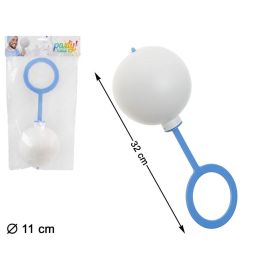 Sonajero Gigante Blanco Con Mango Azul 40x15 cm Para Bromas Y Disfraces De Bebé Precio: 3.69000027. SKU: B1FX4F6ALH