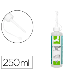 Q-connect Aceite Lubricante para Destructora de Documentos Bote 250 ml
