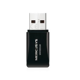 MERCUSYS MW300UM Adaptador de Red USB 2.0 WiFi N 300Mbps Mini Inalámbrico Precio: 8.59000054. SKU: S5603575