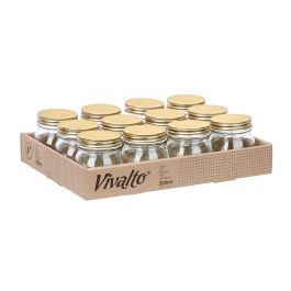 Tarro Conserva 300Ml Vivalto 7X9CM (36 Unidades) Tarro Conserva 300Ml Vivalto 7X9CM (36 Unidades)