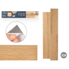 Set 24 láminas vinilo parquet marrón claro 91.4x15.2 cm Giftdecor Precio: 25.4999998. SKU: B1DYRRR2AS