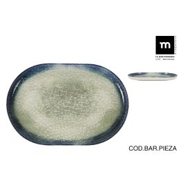 Fuente Ovalada Olaf Nordic Brillo 30x20x2.5 cm - Inde (12 Unidades) Precio: 54.49999962. SKU: B12WF2FHCE