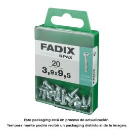 Fadix 10921294 Tornillo Rosca Chapa Cr Cinc 3,9x9,5mm Caja 20 Unidades Acero Recubrimiento Cincado Precio: 2.50000036. SKU: S7913609