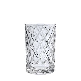 La Mediterranea Vaso Auriss Viso 500 ml de La Mediterranea Vidrio, 8.5 x 13 cm, para Bebidas Frías y Calientes (16 Unidades)