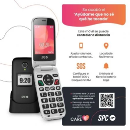 SPC Teléfono Móvil Polaris para Personas Mayores 4G Negro Precio: 111.5899994. SKU: B1EX5SL3YB