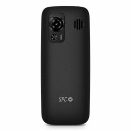 SPC 2341N Teléfono Móvil Talk 2 Go para Personas Mayores con Teclado Físico, Pantalla 1.77'', Altavoz Alto, Dual SIM, USB-C - Negro