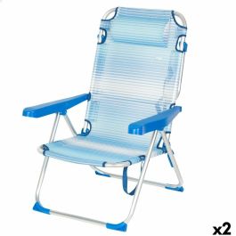 Silla de Playa Aktive 48 x 90 x 60 cm (2 Unidades) Precio: 77.50000027. SKU: B17ZNQ46JZ