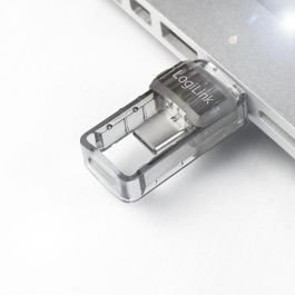 LogiLink BT0054 Adaptador Bluetooth 5.0 USB-A y USB-C, Alcance 10m