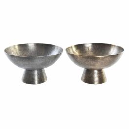 Centro Mesa Loft DKD Home Decor Dorado Plateado 30 x 17 x 30 cm (2 Unidades) Precio: 31.50000018. SKU: S3027644