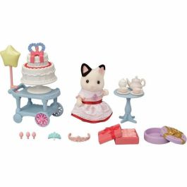 Sylvanian Families SYL5054131056462 La Niña con Dos Gatos y su Bocadillo de Cumpleaños - Figuras Familiares - A partir de 3 años Precio: 35.88999997. SKU: S7181671