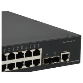 Level One GTL-2661 Switch Gestionado L2 Gigabit Ethernet 24x GE 2x10GSFP+ Montaje en Rack