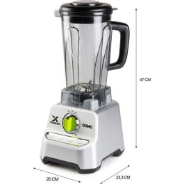 Licuadora XPOWER - DOMO - DO747BL - 1500 W - 2 L - Gris Licuadora XPOWER - DOMO - DO747BL - 1500 W - 2 L - Gris