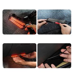 Occ Sport OCCLED11 Luz LED Ambiente para Automóvil, Kit con Mando a Distancia, Colores RGB al Ritmo de Música, USB, 4 Tiras Occ Sport OCCLED11 Luz LED Ambiente para Automóvil, Kit con Mando a Distancia, Colores RGB al Ritmo de Música, USB, 4 Tiras