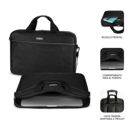 SUBBLIM Pack Raton USB + Maletin portatil 15,6"