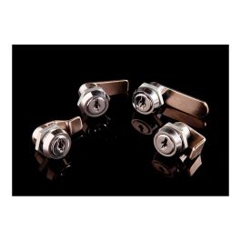 Ifam Cerradura 111 a Níquel Acero Niquelado Lengüeta Recta 34mm con 2 Llaves
