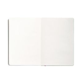 Cuaderno Con Gomilla Antartik Notes Tapa Blanda A5 Hojas Lisas Rosa Y Turquesa 80 Hojas 80 gr Fsc