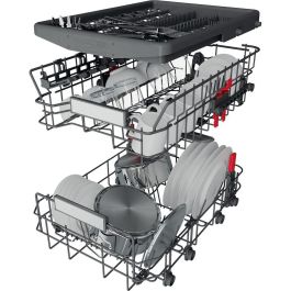 Lavavajillas Whirlpool Corporation WSFO3023PFX Acero 45 cm