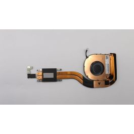 Lenovo CPU heatsink with fan assembly, designed for Lenovo ThinkPad T480S series, ensures optimal CPU temperature management. Lenovo CPU heatsink with fan assembly, designed for Lenovo ThinkPad T480S series, ensures optimal CPU temperature management.