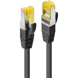 Lindy Cable de Red 5m Cat.7 S/FTP 600MHz con Conectores RJ45 Cat.6A LSZH Negro, sin Enganches y Pines Chapados en Oro