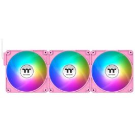 Thermaltake CT120 EX Reverse Ventilador PC 120mm ARGB Sync, Refrigerador Aire, Rosa, Pack 3