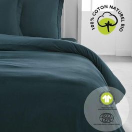 Today TOD3574643513069 Juego de cama 100% Algodón Orgánico 240 x 260 cm Aberturas a mano, Lavable a 60°