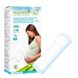 MASMI Compresas Maternidad postparto de Algodón Ecológico Certificado 10 Unidades - Extra-Largas Alta Absorción Precio: 7.49999952. SKU: B1AAJ8XF84