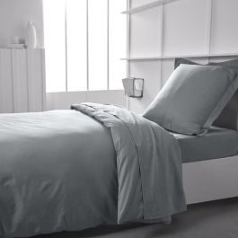 Today TOD3574641207212 Estructura de Cama Esencial Acero con Tapizado Algodón 90x190 cm 1 Persona