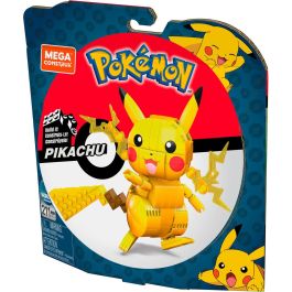 MEGA CONSTRUX Pokémon Pikachu Figura de Construcción Articulada 10 cm - 6 años y +