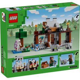 LEGO 21261 Minecraft La Fortaleza-Lobo Juego de Construcción Multicolor 312 Piezas para Niños a partir de 8 Años