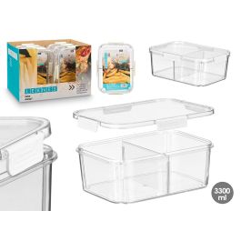 Fiambrera Divisorio Hermetica Blanca 3,3L Leknes 27X10CM (12 Unidades) Precio: 73.50000042. SKU: B1CYF4YNKQ