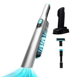 Cecotec 08380 Aspiradora de Mano Conga Rockstar Micro Essential Digital Brushless 90W 13kPa 40min Autonomía Ultraligera Plata