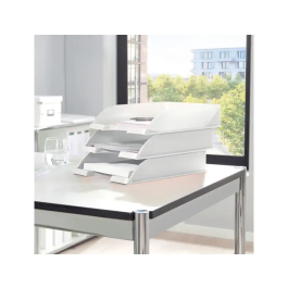 Leitz Bandeja sobremesa plástico blanco 255x357x70 mm