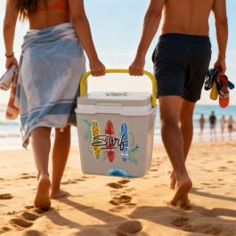 Inde Nevera Iml Aquapro 25 Litros, Enfriador Portátil 28.4 x 35.4 x 37.3 cm (2 Unidades)