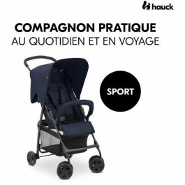 Hauck HAU4007923171622 Cochecito SPORT Plegable y Reclinable con Capota y 4 Ruedas - Beige