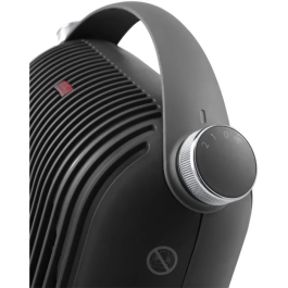 Delonghi DEL8004399143470 Termoventilador Clásico 2400W con 2 Etapas de Calentamiento y Termostato de Seguridad Regulable IP21