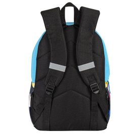 PERONA Mochila Escolar Mariposas 43cm Extraíble adaptable a carro, Tirantes acolchados y reflectantes, Doble refuerzo