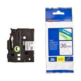 BROTHER Cinta laminada transparente/negro 5m, 36mm Precio: 23.50000048. SKU: B1C56HXXJ4