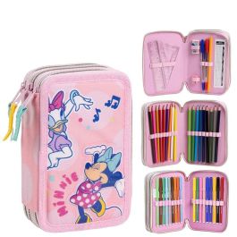 Cerdá Plumier Minnie con accesorios Giotto Rosa 12.5x6.5x19.5 cm para niños +3 años Precio: 19.49999942. SKU: B1E67RM8K6